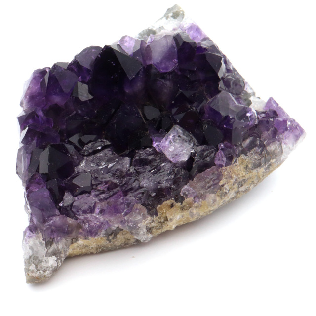 アメジスト クラスター AAAAA ドゥルーザ 紫水晶 置き物 原石 ウルグアイ産 天然石 1点物 2月 誕生石 天然石 amethyst