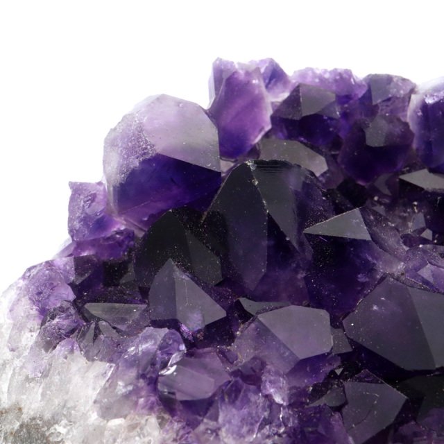 アメジスト クラスター AAAAA ドゥルーザ 紫水晶 置き物 原石 ウルグアイ産 天然石 1点物 2月 誕生石 天然石 amethyst