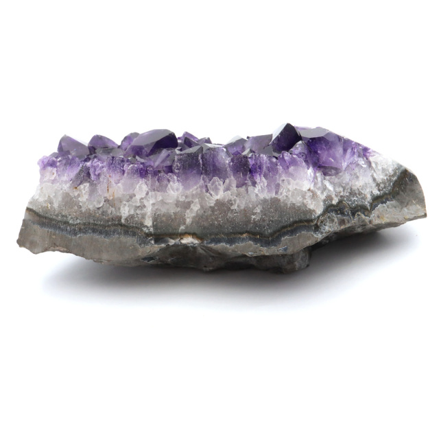 アメジスト クラスター AAAAA ドゥルーザ 紫水晶 置き物 原石 ウルグアイ産 天然石 1点物 2月 誕生石 天然石 amethyst