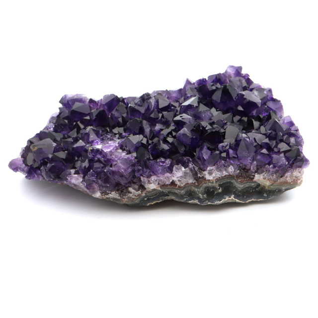 アメジスト クラスター AAAAA ドゥルーザ 紫水晶 置き物 原石 ウルグアイ産 天然石 1点物 2月 誕生石 天然石 amethyst