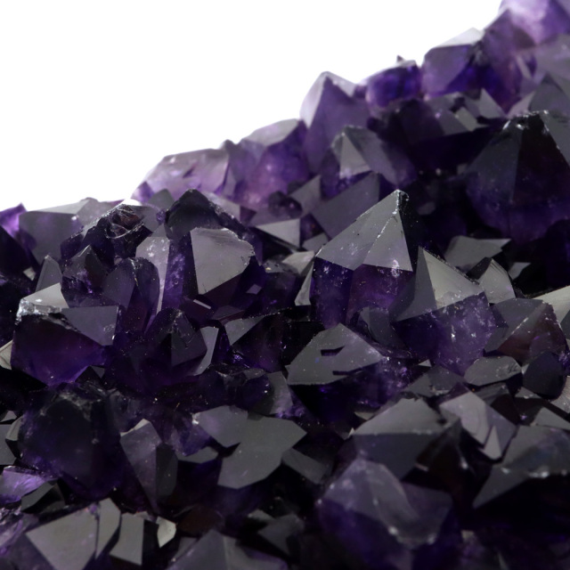 アメジスト クラスター AAAAA ドゥルーザ 紫水晶 置き物 原石 ウルグアイ産 天然石 1点物 2月 誕生石 天然石 amethyst