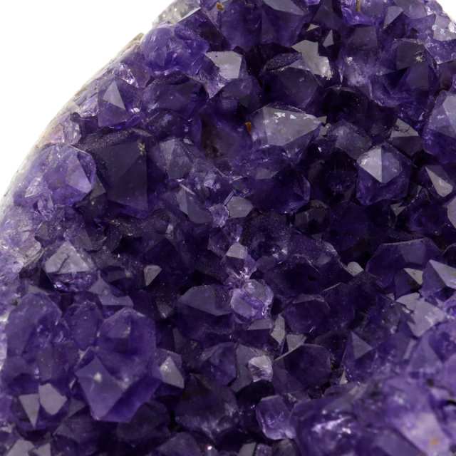 アメジスト クラスター 側面磨き AAA ドゥルーザ 紫水晶 置き物 原石 ウルグアイ産 天然石 1点物 2月 誕生石 天然石 amethyst