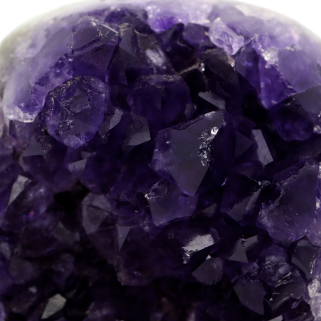 アメジスト クラスター 側面磨き AAA ドゥルーザ 紫水晶 置き物 原石 ウルグアイ産 天然石 1点物 2月 誕生石 天然石 amethyst