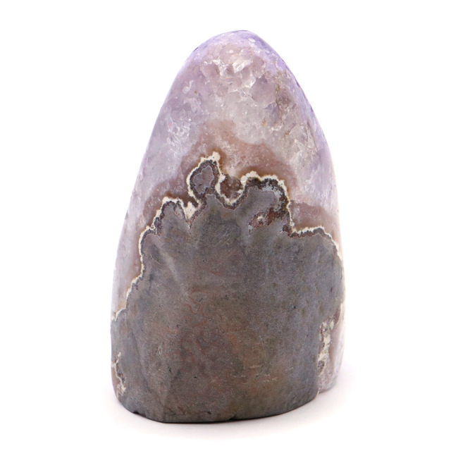 アメジスト クラスター 側面磨き エクストラ グレード EX ドゥルーザ 紫水晶 置き物 原石 ウルグアイ産 天然石 1点物 11月 誕生石