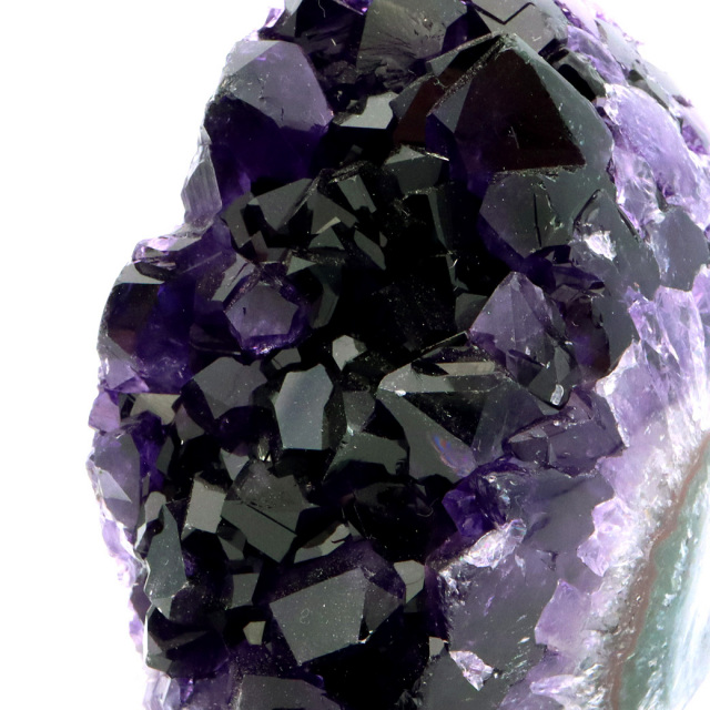 アメジスト クラスター 側面磨き 紫水晶 置き物 原石 ウルグアイ産 天然石 AAA 1点物 2月 誕生石