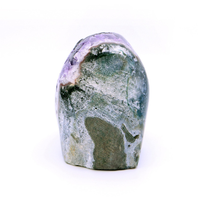 アメジスト クラスター 側面磨き 紫水晶 置き物 原石 ウルグアイ産 天然石 AAA 1点物 2月 誕生石