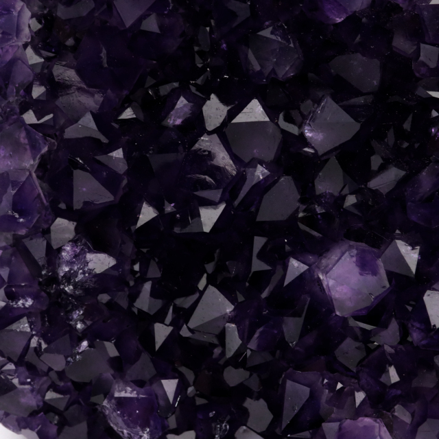 アメジスト クラスター 側面磨き エクストラ グレード EX ドゥルーザ 紫水晶 置き物 原石 ウルグアイ産 天然石 1点物 7月 誕生石