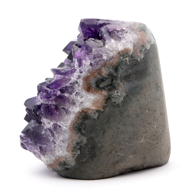 アメジスト クラスター 側面磨き エクストラ グレード EX ドゥルーザ
