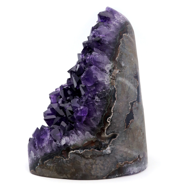 アメジスト クラスター 側面磨き エクストラ グレード EX ドゥルーザ