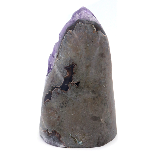 アメジスト クラスター 側面磨き エクストラ グレード EX ドゥルーザ 紫水晶 置き物 原石 ウルグアイ産 天然石 1点物 69月 誕生石