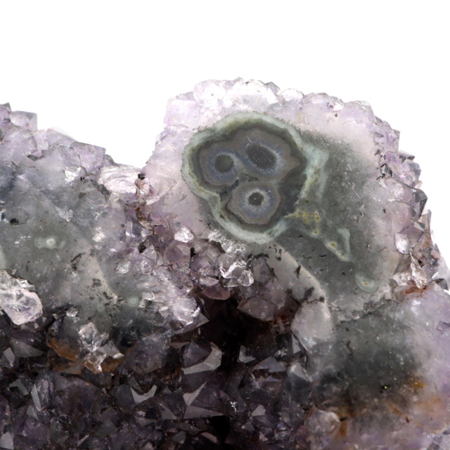 フラワー スタラクタイト アメジスト スピリットクォーツ AA 紫水晶 置き物 原石 635g ウルグアイ産 天然石 1点物