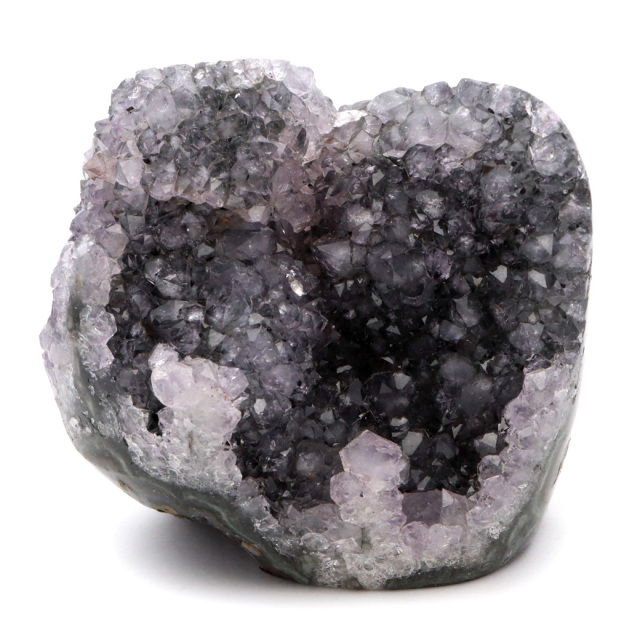 フラワー スタラクタイト アメジスト スピリットクォーツ AA 紫水晶 置き物 原石 635g ウルグアイ産 天然石 1点物
