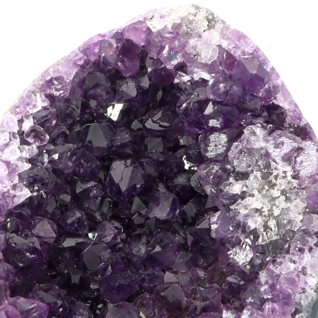 アメジスト クラスター 側面磨き AAA ドゥルーザ 紫水晶 置き物 原石 ウルグアイ産 天然石 1点物 2月 誕生石 天然石 amethyst