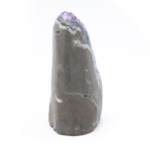 アメジスト クラスター 側面磨き AAA ドゥルーザ 紫水晶 置き物 原石 ウルグアイ産 天然石 1点物 2月 誕生石 天然石 amethyst