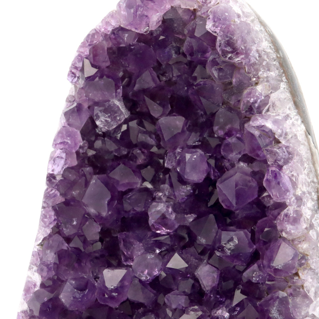 アメジスト クラスター 側面磨き AAA ドゥルーザ 紫水晶 置き物 原石 ウルグアイ産 天然石 1点物 2月 誕生石 天然石 amethyst