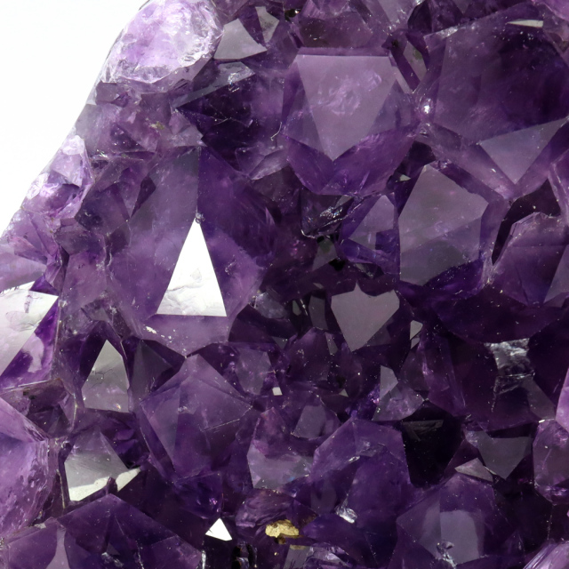 アメジスト クラスター 側面磨き AAA ドゥルーザ 紫水晶 置き物 原石 ウルグアイ産 天然石 1点物 2月 誕生石 天然石 amethyst