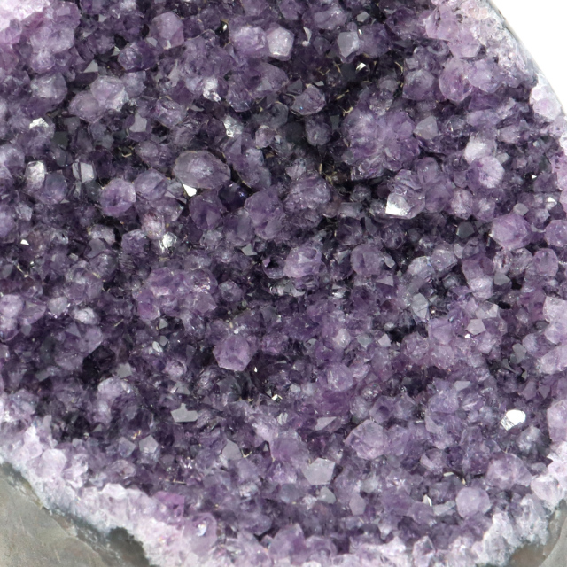アメジスト クラスター 側面磨き AAA ドゥルーザ 紫水晶 置き物 原石 ウルグアイ産 天然石 1点物 2月 誕生石 天然石 amethyst