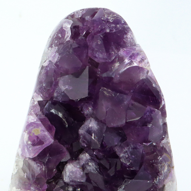 アメジスト クラスター 側面磨き AAA ドゥルーザ 紫水晶 置き物 原石 ウルグアイ産 天然石 1点物 2月 誕生石 天然石 amethyst