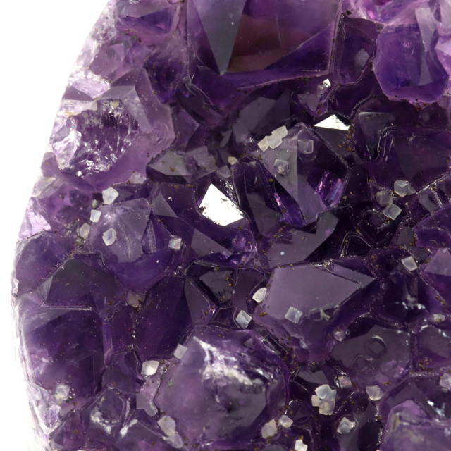 アメジスト クラスター 側面磨き AAA ドゥルーザ 紫水晶 置き物 原石 ウルグアイ産 天然石 1点物 2月 誕生石 天然石 amethyst