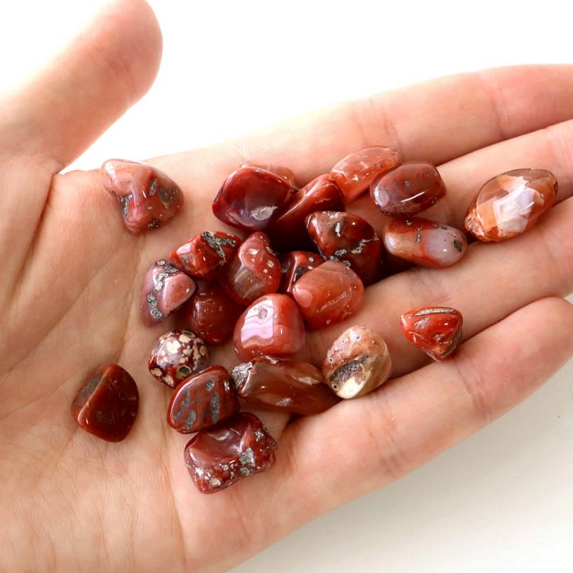 南紅瑪瑙 ナンホンメノウ アゲート さざれ石 1kg まとめ売り お得 本物 サイズ中 細石 天然石 パワーストーン 浄化グッズ 業務用 卸売り