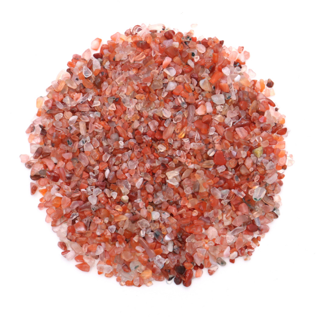 南紅瑪瑙 さざれ石 本物 100g サイズ極小 ナンホンメノウ アゲート 細石 天然石 パワーストーン 浄化グッズ