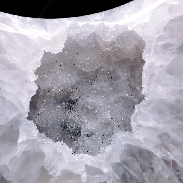 0606169  天然瑪瑙水晶共生月型 0606169 天然瑪瑙水晶共生月型 0606169 天然瑪瑙水晶共生月型