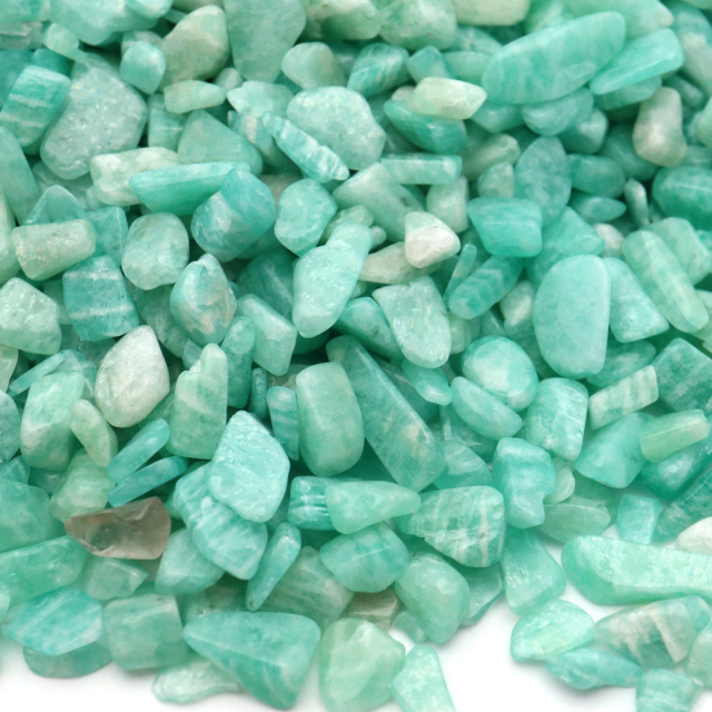 アマゾナイト さざれ石 本物 100g サイズ極小 天然石 パワーストーン ペルー産  浄化 グッズ ヒーリングストーン ネイルパーツ