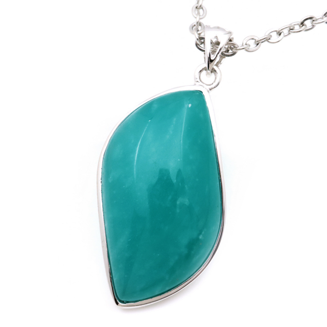 アマゾナイト ペンダント Silver925 天然石 ネックレス パワーストーン 天河石