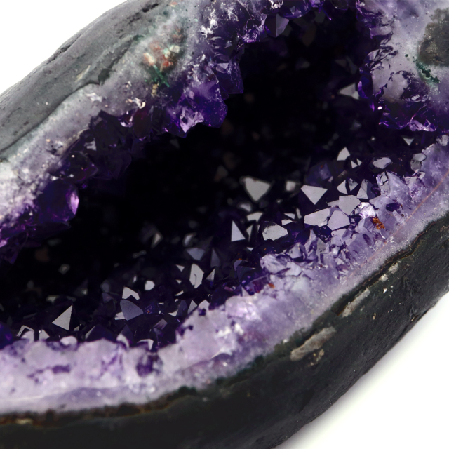 アメジスト ドーム 約1.2kg 黒檀 台座付き 紫水晶 ジオード 晶洞