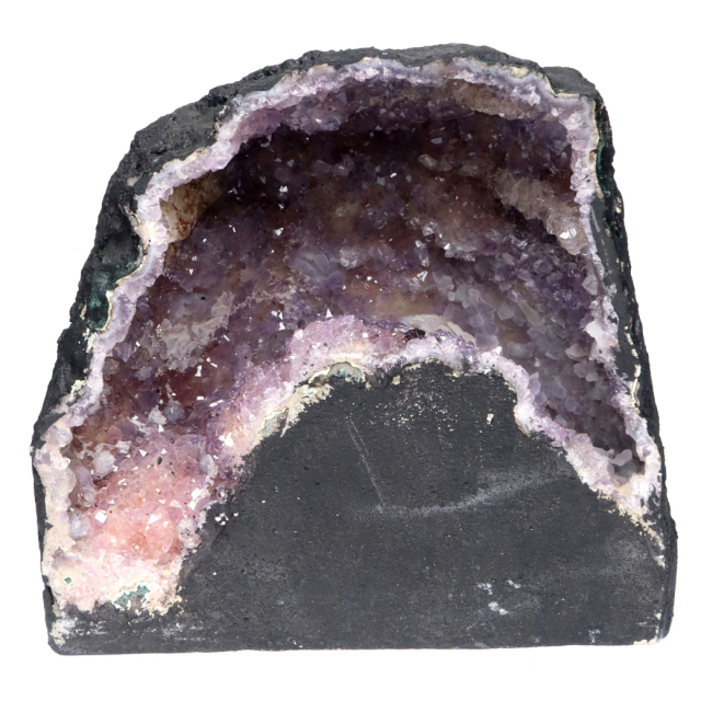 アメジスト ドーム 約4kg 紫水晶 ジオード 晶洞 天然石 ブラジル産 1点物 