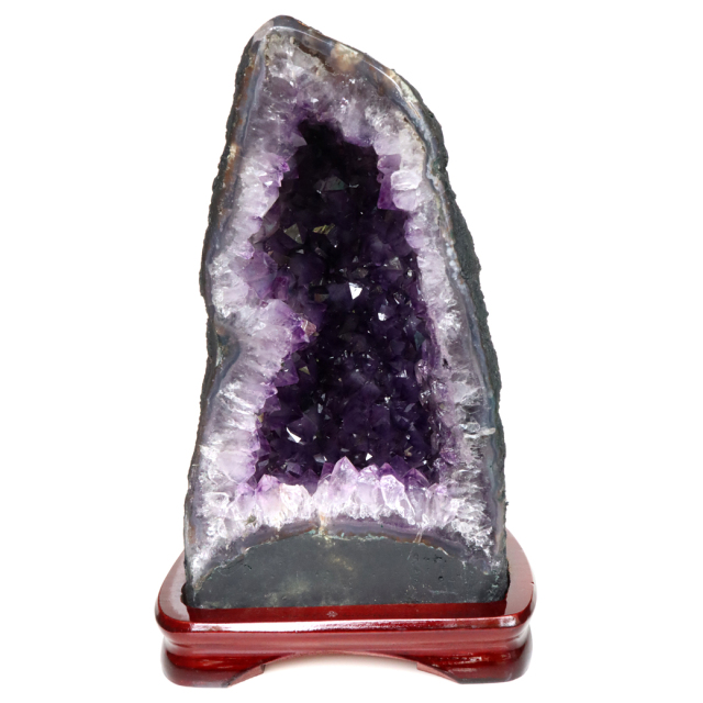 アメジスト ドーム 約6.64kg AAA 紫水晶 ジオード カペーラ 晶洞 天然石 ブラジル産 1点物 台座付き Amethyst Dome