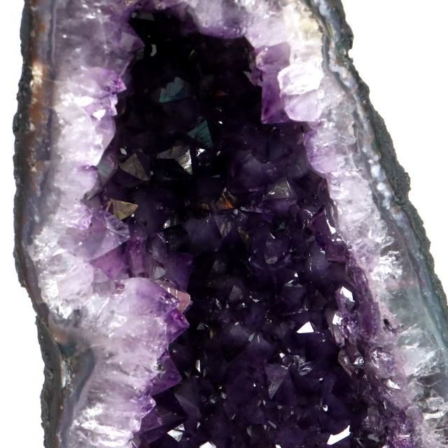 アメジスト ドーム 約6.64kg AAA 紫水晶 ジオード カペーラ 晶洞 天然石 ブラジル産 1点物 台座付き Amethyst Dome