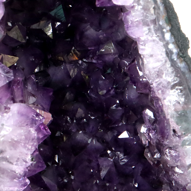 アメジスト ドーム 約6.64kg AAA 紫水晶 ジオード カペーラ 晶洞 天然石 ブラジル産 1点物 台座付き Amethyst Dome