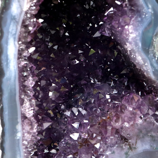 アメジスト ドーム 約2.24kg AAA 紫水晶 ジオード カペーラ 晶洞 天然石 ブラジル産 1点物 台座付き Amethyst Dome