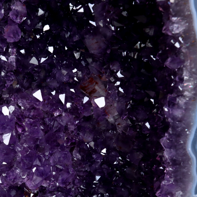 アメジスト ドーム 約12kg AAA 紫水晶 ジオード カペーラ 晶洞 天然石 ブラジル産 1点物 玄関 風水