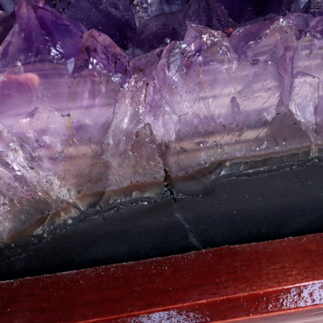 アメジスト ドーム 約11.66kg AAA 紫水晶 ジオード カペーラ 晶洞 天然石 ブラジル産 1点物 玄関 風水 パワーストーン