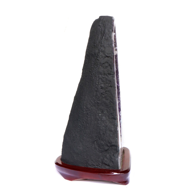 アメジスト ドーム 紫水晶 ジオード カペーラ 晶洞 天然石 ブラジル産 1点物 玄関 風水 パワーストーン 台座付き Amethyst Dome