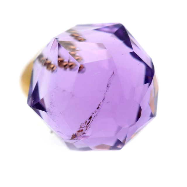 アメジスト ペンダント トップ 紫水晶 天然石 パワーストーン 2月 誕生石 スターカットキラキラ おしゃれ ネックレス