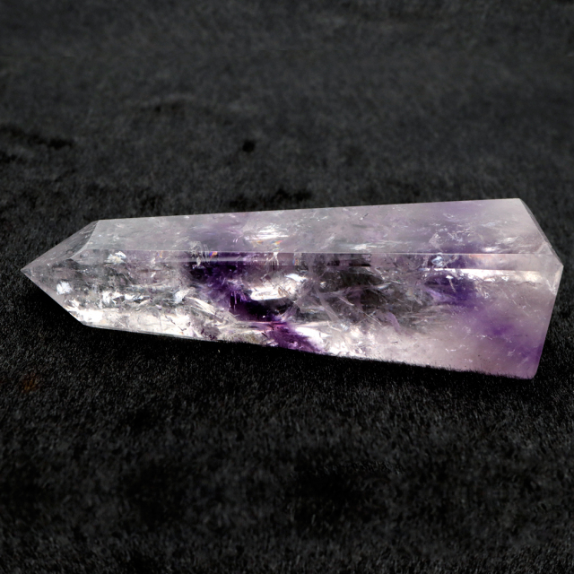 アメジスト ファントム オベリスク ポイント ブラジル バイーア州産 原石 天然石 1点物 パワーストーン amethyst 紫水晶 2月 誕生石