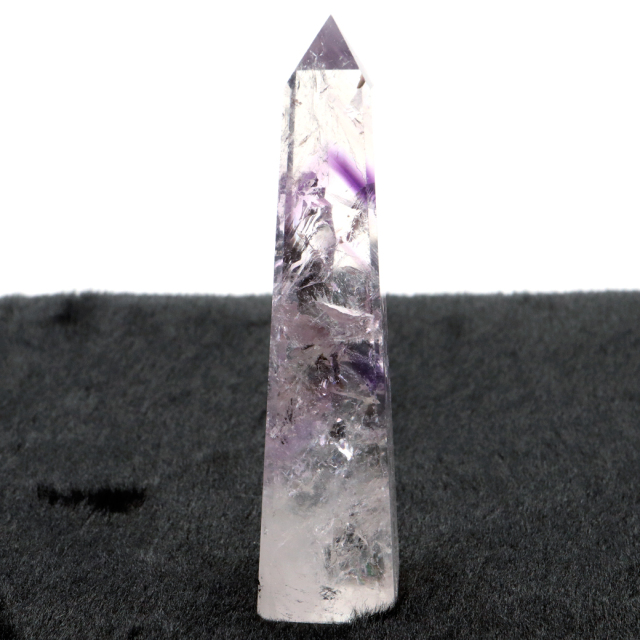 アメジスト ファントム オベリスク ポイント ブラジル バイーア州産 原石 天然石 1点物 パワーストーン amethyst 紫水晶 2月 誕生石