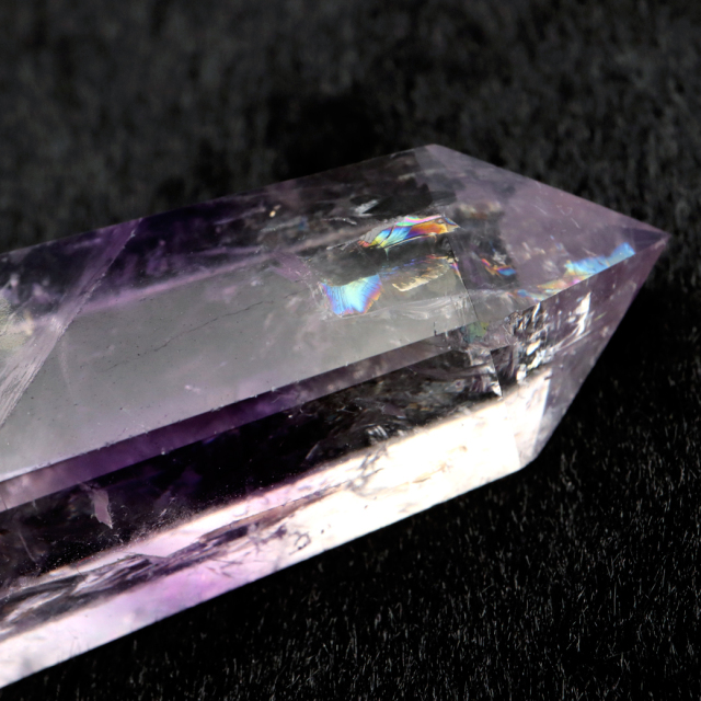 アメジスト ファントム オベリスク ポイント ブラジル バイーア州産 原石 天然石 1点物 パワーストーン amethyst 紫水晶 2月 誕生石