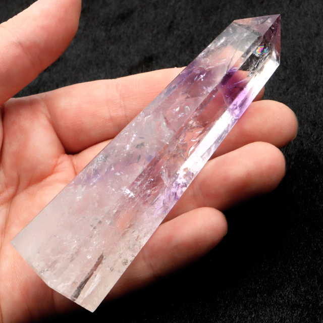 アメジスト ファントム オベリスク ポイント ブラジル バイーア州産 原石 天然石 1点物 パワーストーン amethyst 紫水晶 2月 誕生石