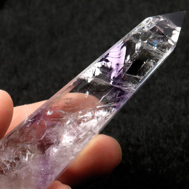 アメジスト ファントム オベリスク ポイント ブラジル バイーア州産 原石 天然石 1点物 パワーストーン amethyst 紫水晶 2月 誕生石