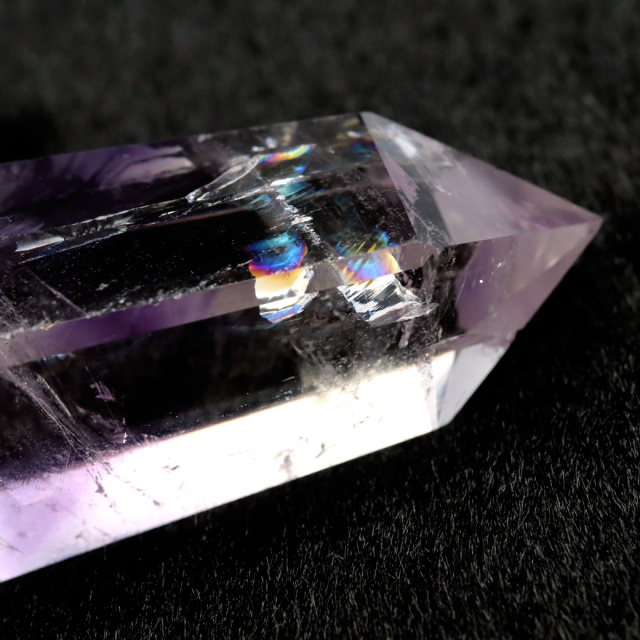 アメジスト ファントム オベリスク ポイント ブラジル バイーア州産 原石 天然石 1点物 パワーストーン amethyst 紫水晶 2月 誕生石