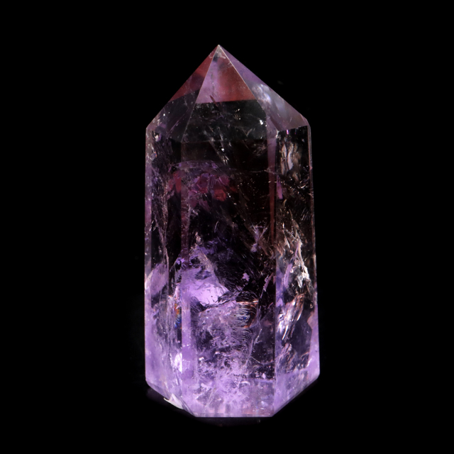 アメトリン 六角柱 ポイント 1点もの ボリビア産 AAA 虹入り レインボー 紫水晶 アメジスト 置き物 浄化 2月 誕生石 卓上サイズ