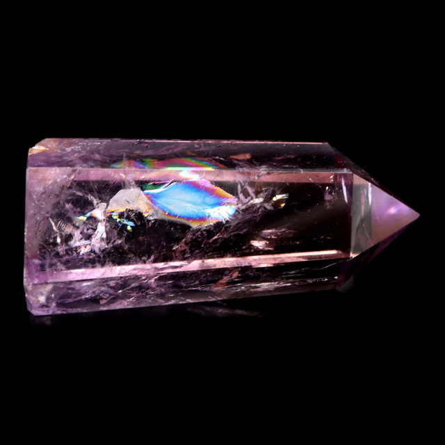 アメトリン 六角柱 ポイント 1点もの ボリビア産 1点もの ツーソン展示会商品 紫水晶 アメジスト 置き物 浄化 2月 誕生石