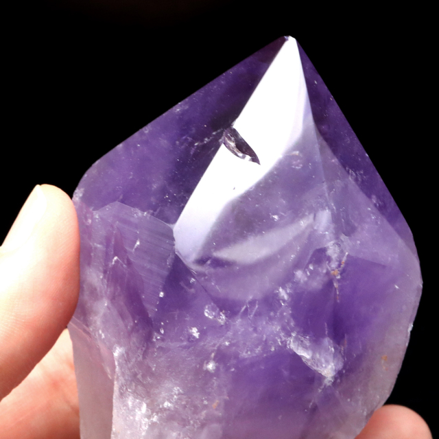 アメトリン ポイント 底切り 原石 1点もの  ボリビア サンタクルス アナヒ鉱山産 AAA 結晶 鉱石 紫水晶 置き物 浄化