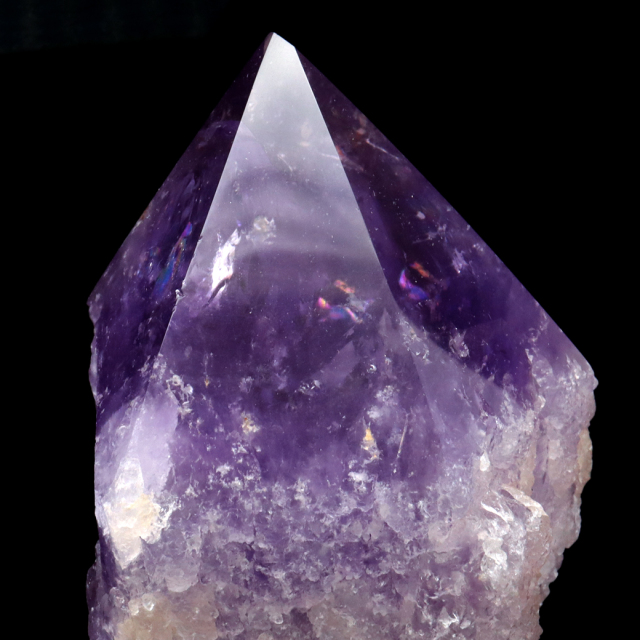 アメトリン ポイント 底切り 原石 1点もの 717g ボリビア サンタクルス アナヒ鉱山産 AAA 結晶 鉱石 紫水晶 置き物 浄化