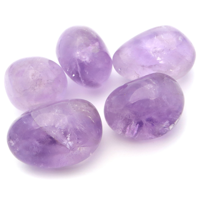 ラベンダーアメジスト タンブル 150g 紫水晶 amethyst 天然石 パワーストーン 浄化グッズ