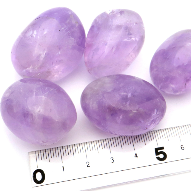 ラベンダーアメジスト タンブル 150g 紫水晶 amethyst 天然石